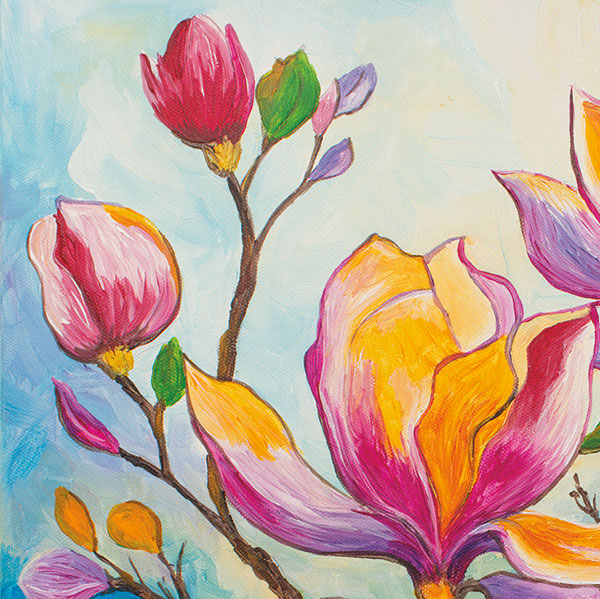 Magnolia Magic - Canvas