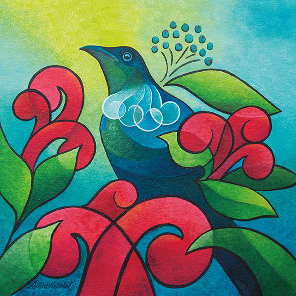 Tui in Bloom - Tui Art Prints