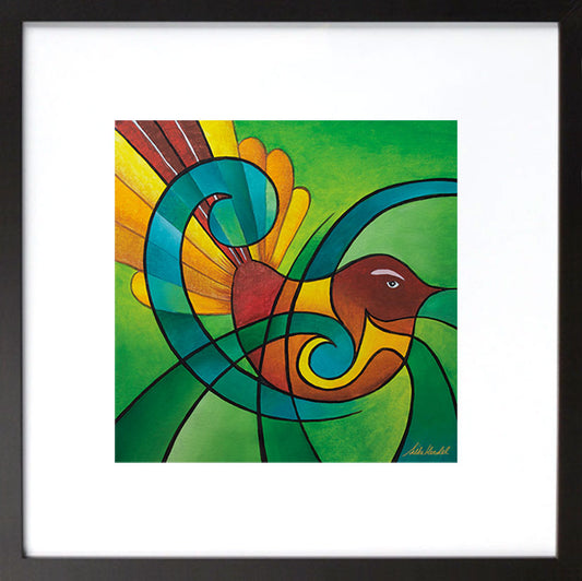 Dance of the Piwakawaka - Original Painting