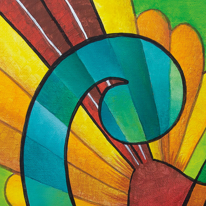 Dance of the Piwakawaka - Original Painting