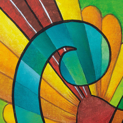 Dance of the Piwakawaka - Original Painting