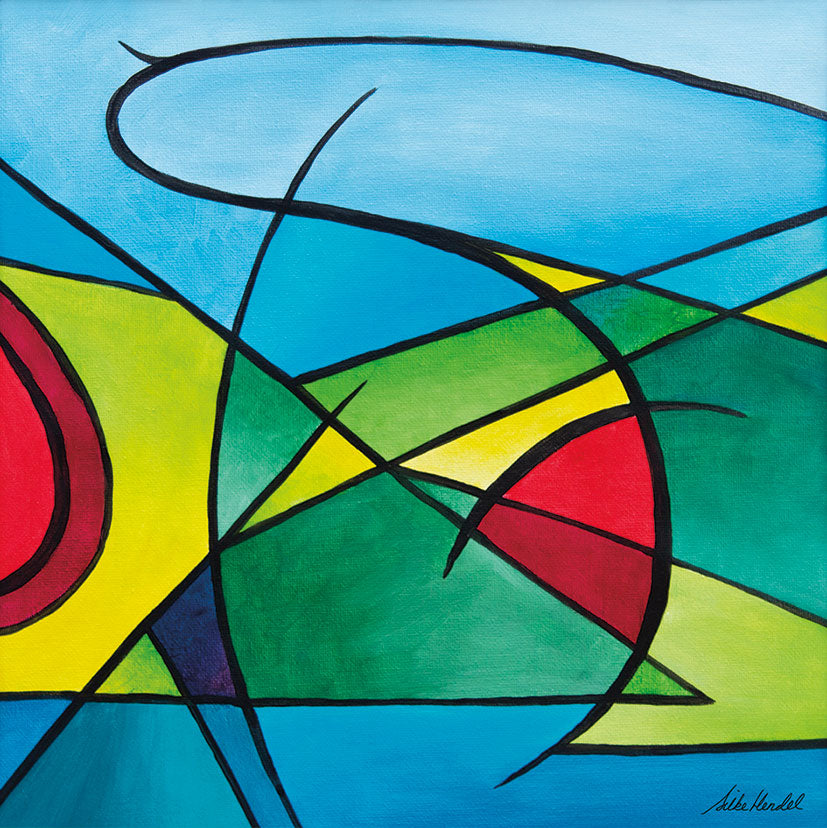 Laughing Landscape - Original Painting