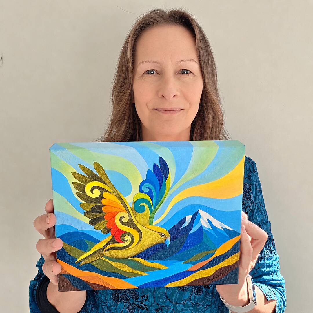 I am Kea - Original Painting