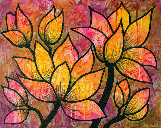 Melting Magnolia - Original Painting