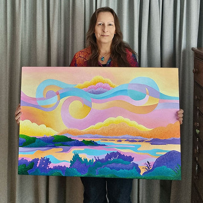 First Light Over Paradise - Original Painting