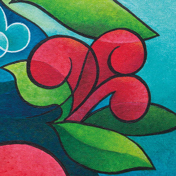 Tui in Bloom - Original Painting