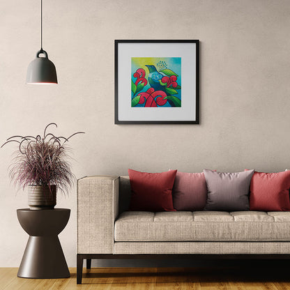 Tui in Bloom - Original Painting