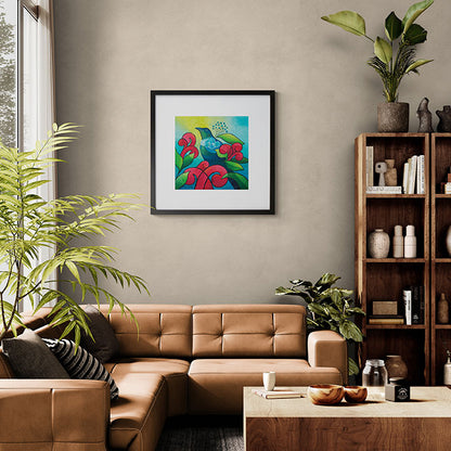 Tui in Bloom - Original Painting